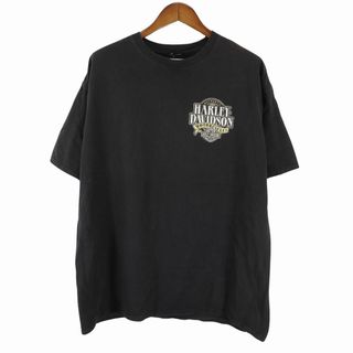 Tシャツ　半そで　ハーレーダビットソン　ブラック　Mサイズ　新品　タグ付き　匿名