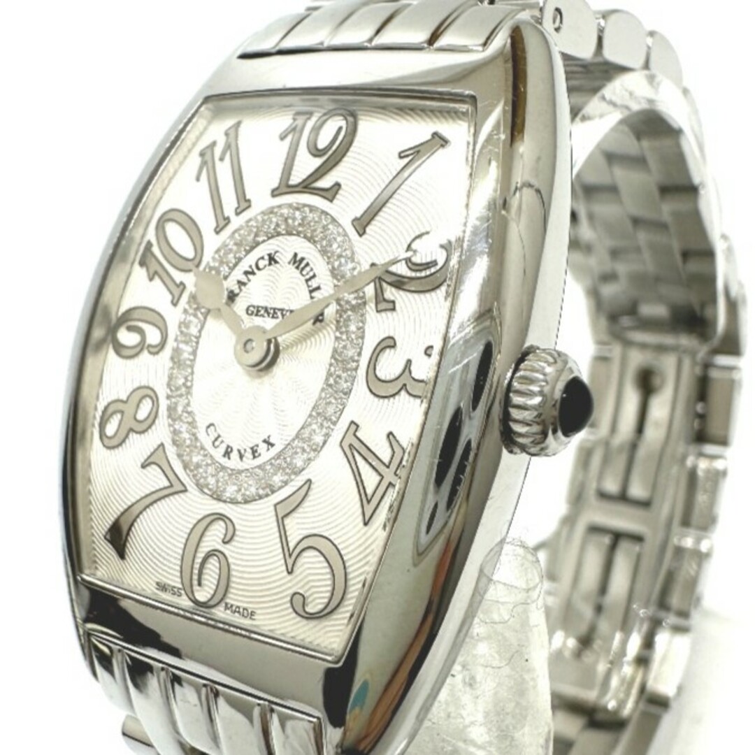 FRANCK MULLER(フランクミュラー)のフランクミュラー FRANCK MULLER トノウカーベックス ダイヤモンド 1752QZRELCD1RAC クォーツ 腕時計 SS シルバー レディースのファッション小物(腕時計)の商品写真