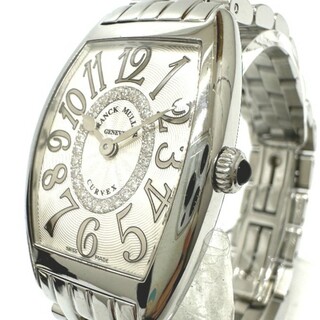 フランクミュラー(FRANCK MULLER)のフランクミュラー FRANCK MULLER トノウカーベックス ダイヤモンド 1752QZRELCD1RAC クォーツ 腕時計 SS シルバー(腕時計)