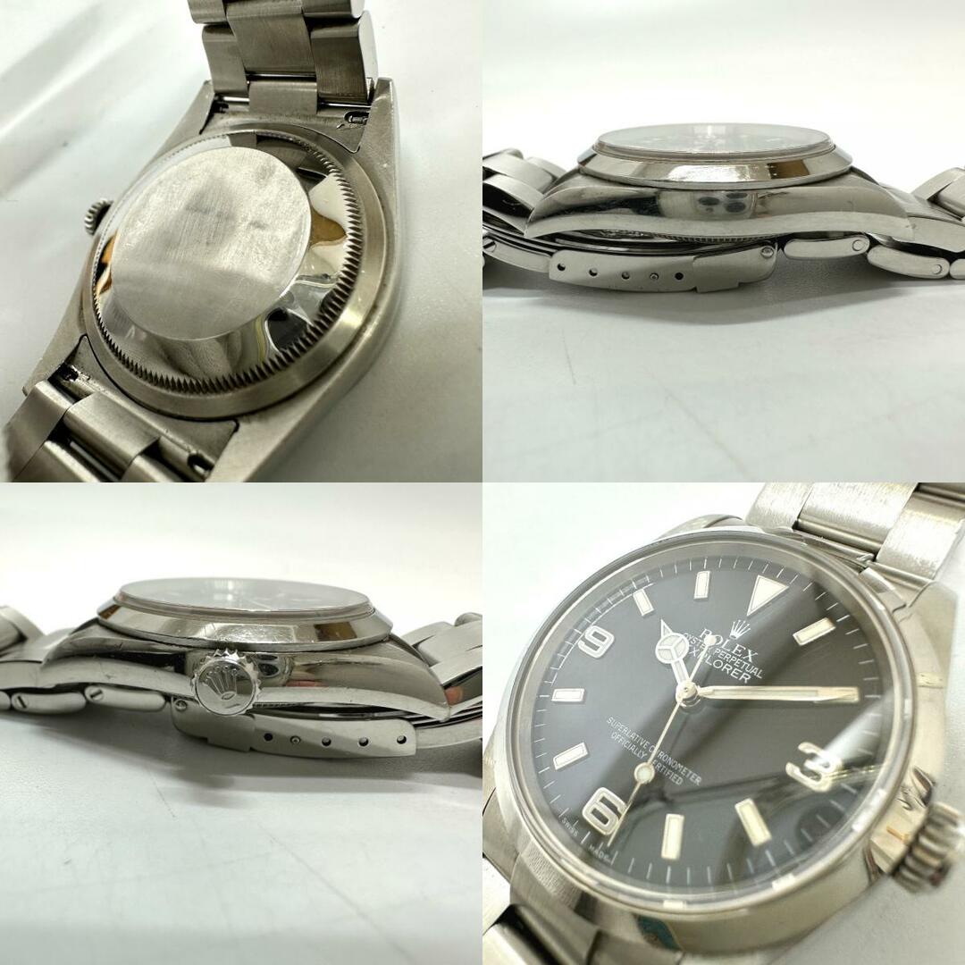 ロレックス ROLEX エクスプローラー I 14270 自動巻き 腕時計 SS シルバー