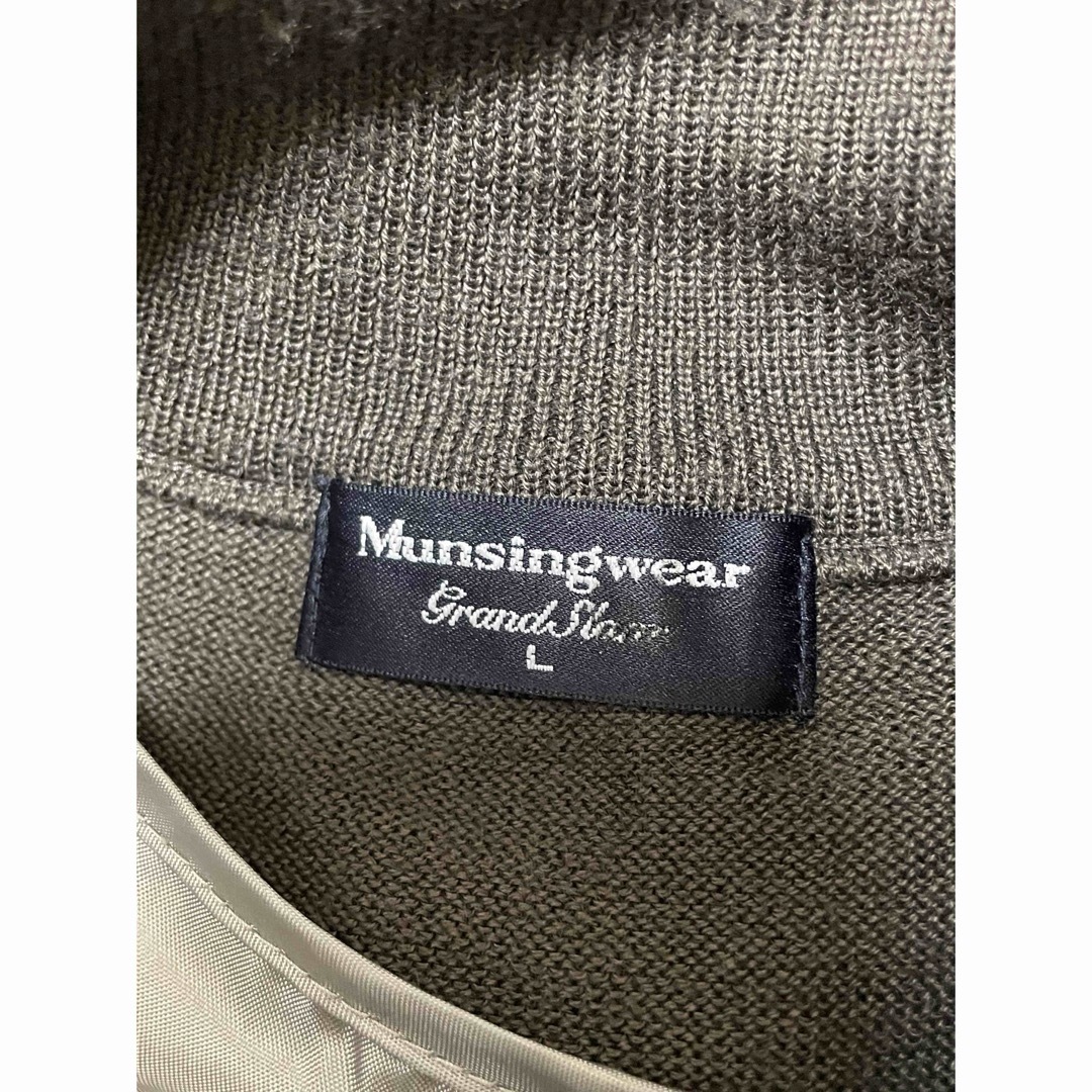 Munsingwear(マンシングウェア)のmunsingwear ニット　サイズL〖N4135〗 レディースのトップス(ニット/セーター)の商品写真