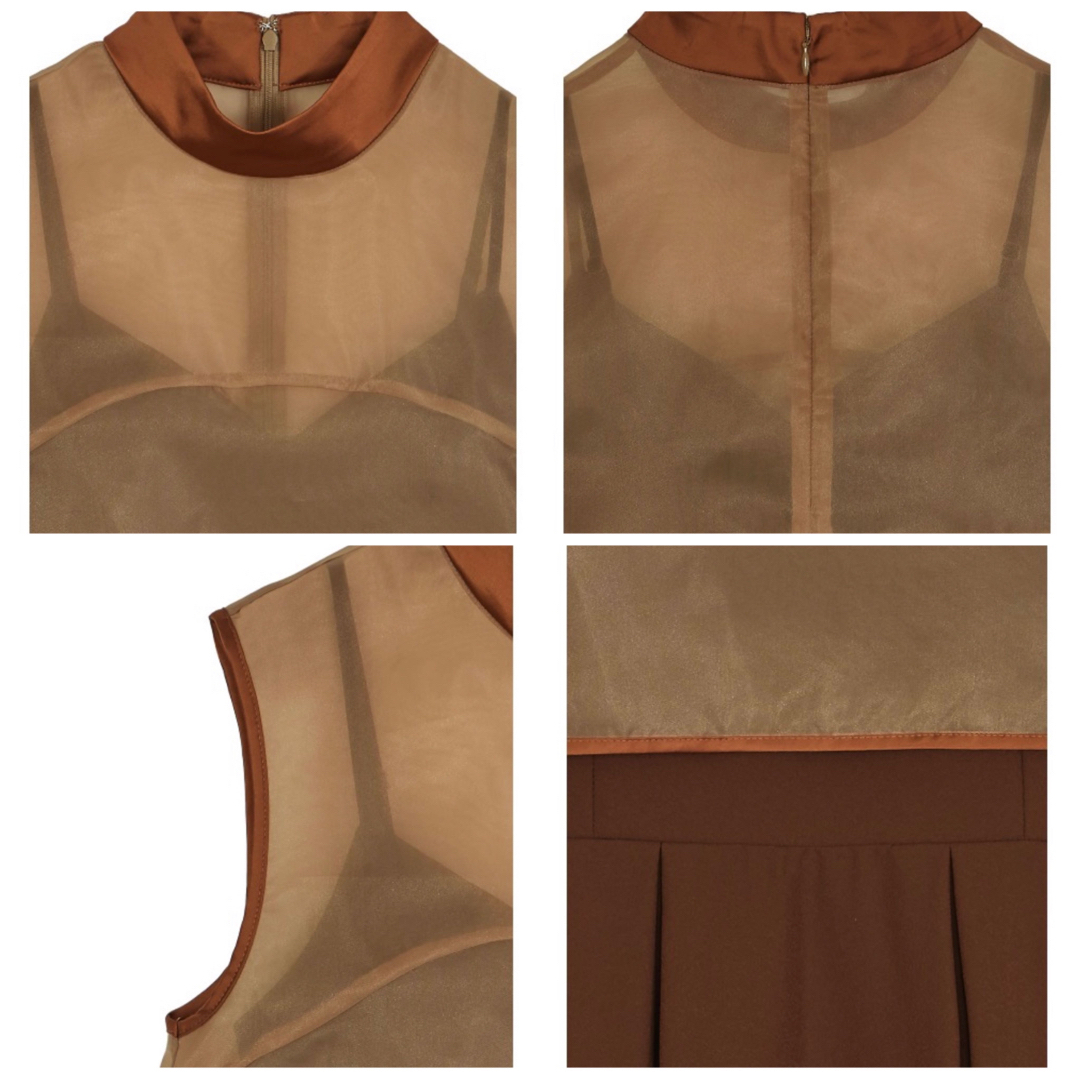 Ameri / 新品 LAYERED CAMI FLARE DRESS