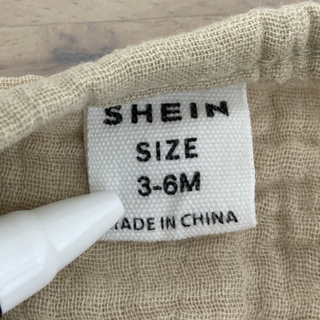 SHEIN ボディースーツ60 2枚セット キッズ/ベビー/マタニティのベビー服(~85cm)(ロンパース)の商品写真