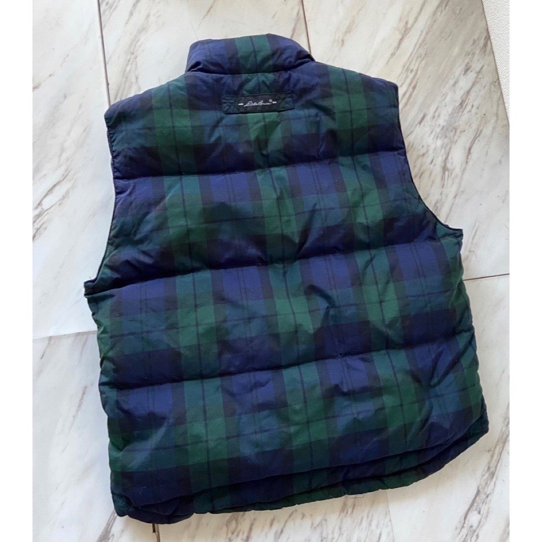 Eddie Bauer - 00s Y2K eddie bauer ブラックウォッチ チェック ダウン