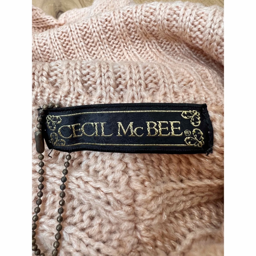 CECIL McBEE(セシルマクビー)のCECIL McBEE セシルマクビー　長袖トップス　ニット　Mサイズ レディースのトップス(ニット/セーター)の商品写真