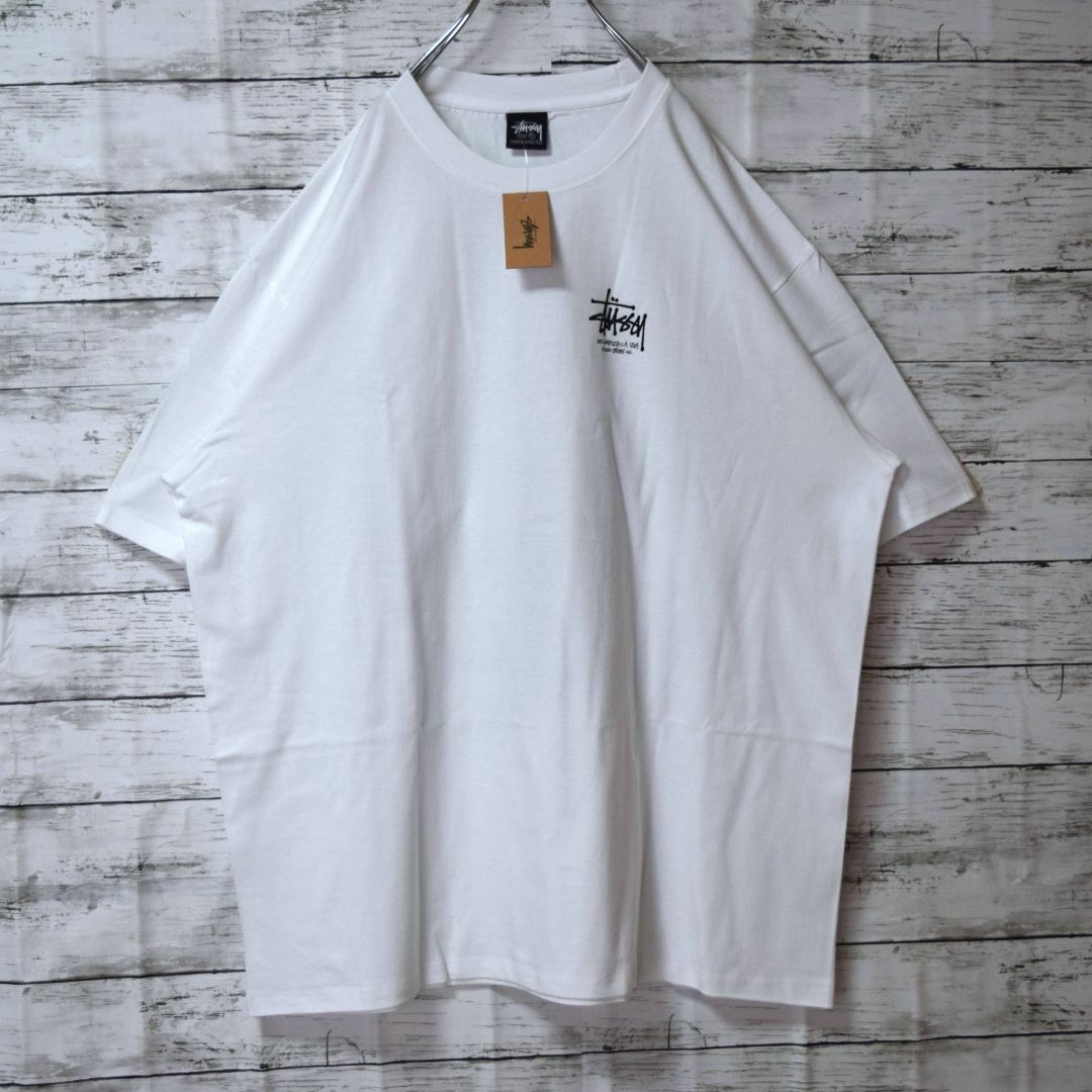 【ステューシー】即完モデル 正規・新品タグ ドラゴン ホワイト XL Tシャツ