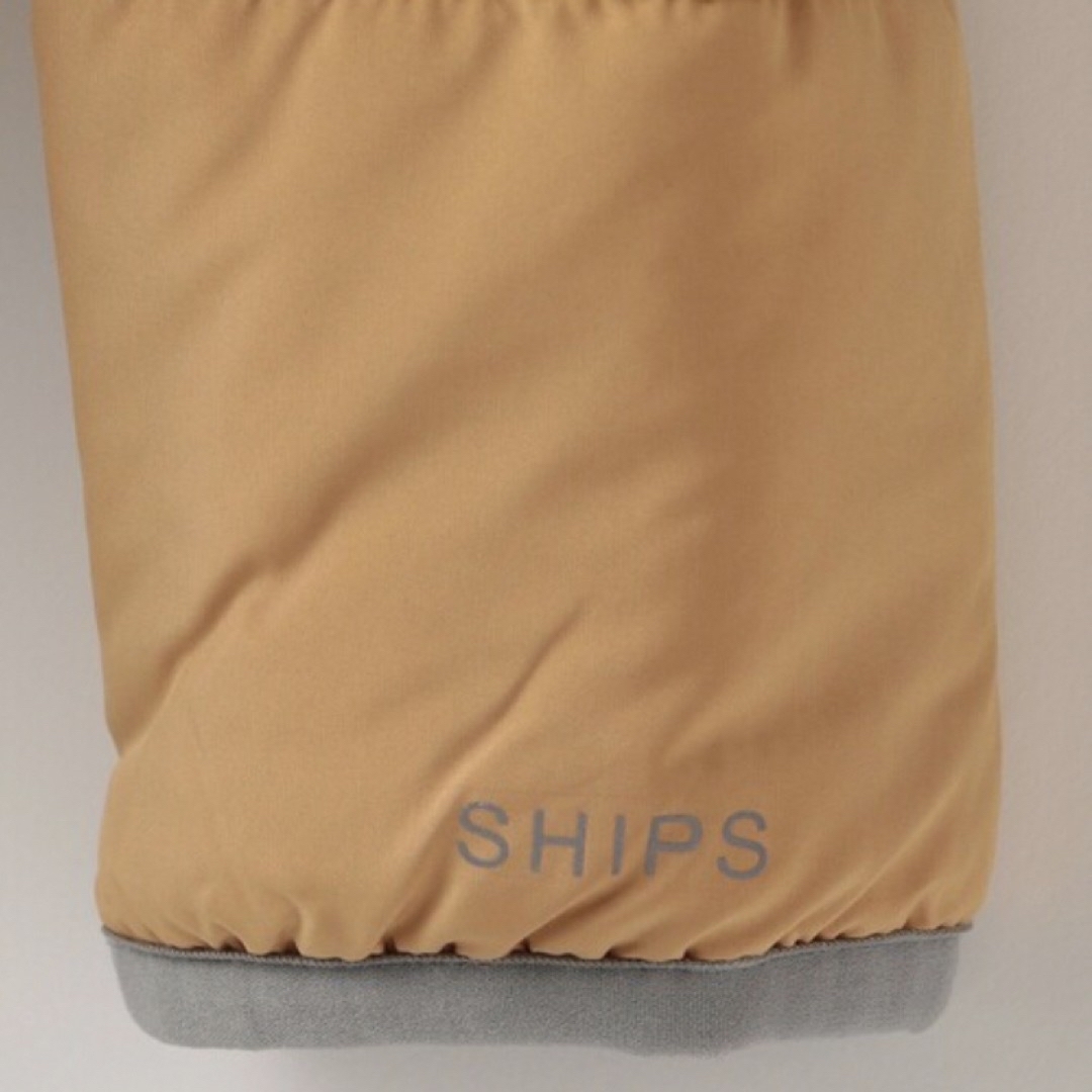 SHIPS(シップス)のゆか様専用　♪新品♪ シップスリバーシブル　上着　ジャンパー　キャメル　ベージュ キッズ/ベビー/マタニティのキッズ服男の子用(90cm~)(ジャケット/上着)の商品写真