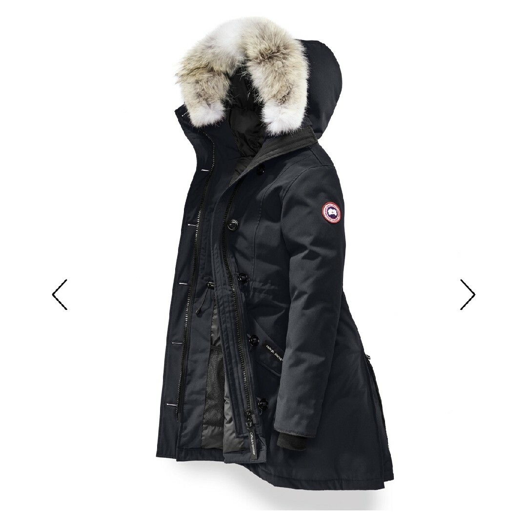 CANADA GOOSE(カナダグース)の【匿名スピード配送】美品カナダグースロスクレアフュージョンフィットSネイビー レディースのジャケット/アウター(ダウンジャケット)の商品写真