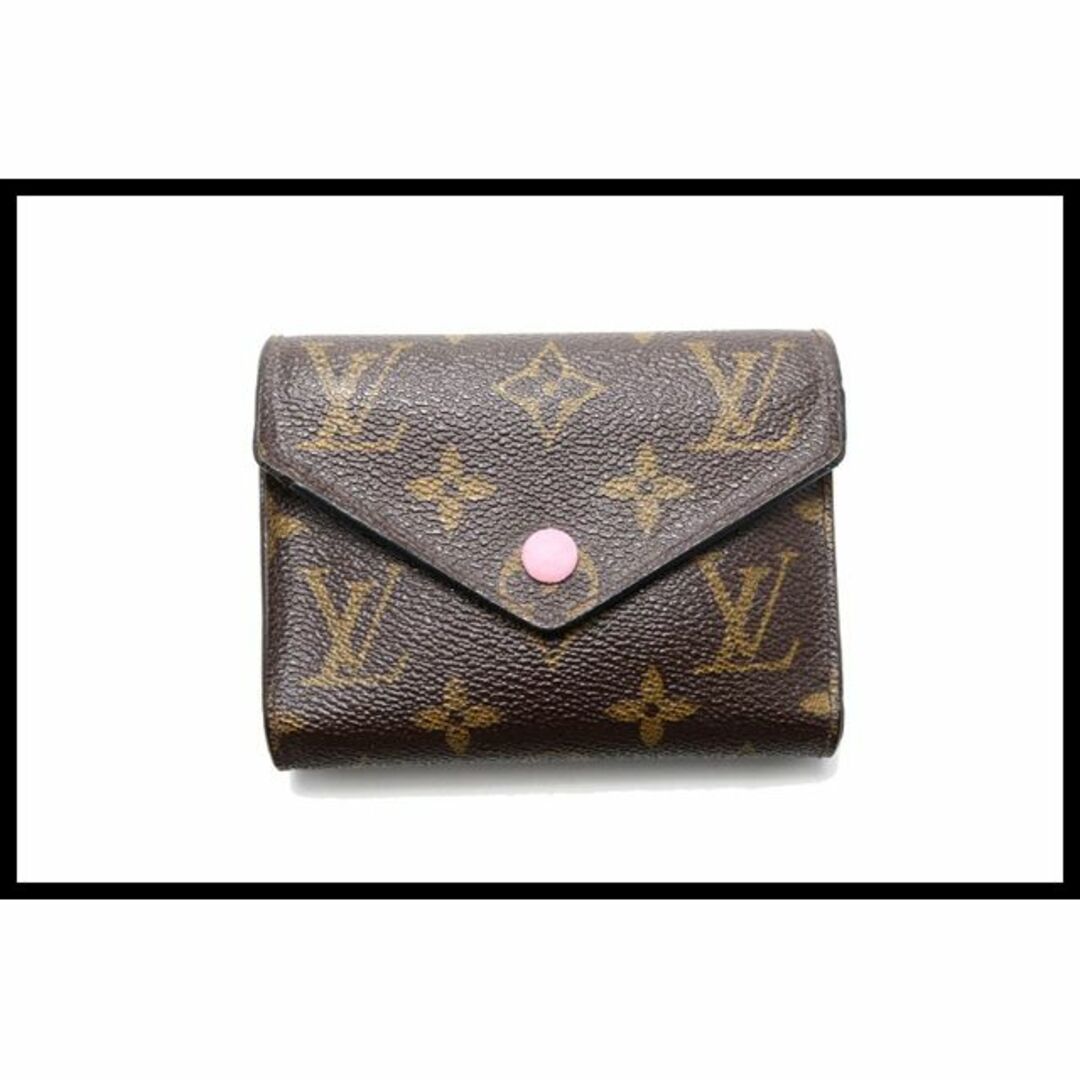 ルイヴィトン ポルトフォイユヴィクトリーヌ 3つ折り財布□10ud0515746-