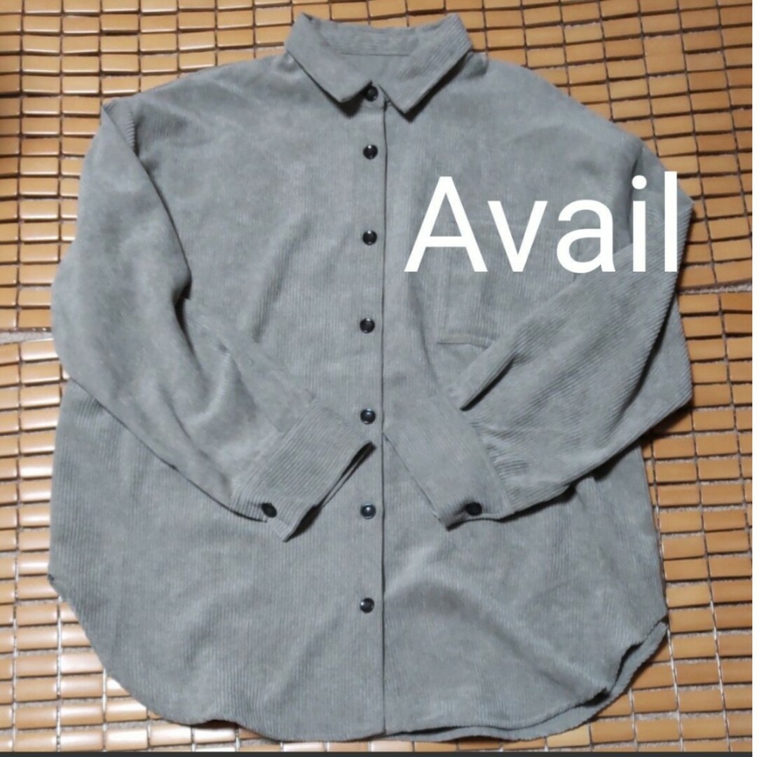 Avail(アベイル)のコーデュロイ シャツ Avail レディースのトップス(シャツ/ブラウス(長袖/七分))の商品写真
