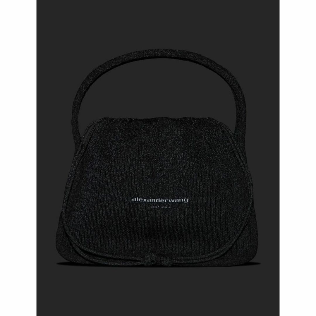 Alexander Wang ryan リフレクティブリブニット ラージバッグ