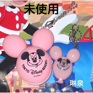 キャラクターグッズディズニー　ハロウィン　おばけ　カチューシャ　バッグチャーム　ブルー　ピンク