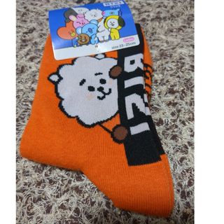 ビーティーイシビル(BT21)のBT21　 RJ　ソックス(キャラクターグッズ)