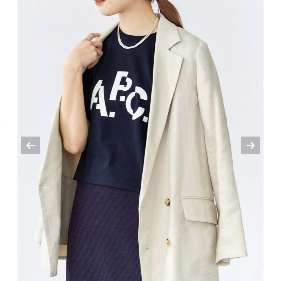 イエナ　【A.P.C./アー・ペー・セー】別注 DECALE プリント Tシャツ