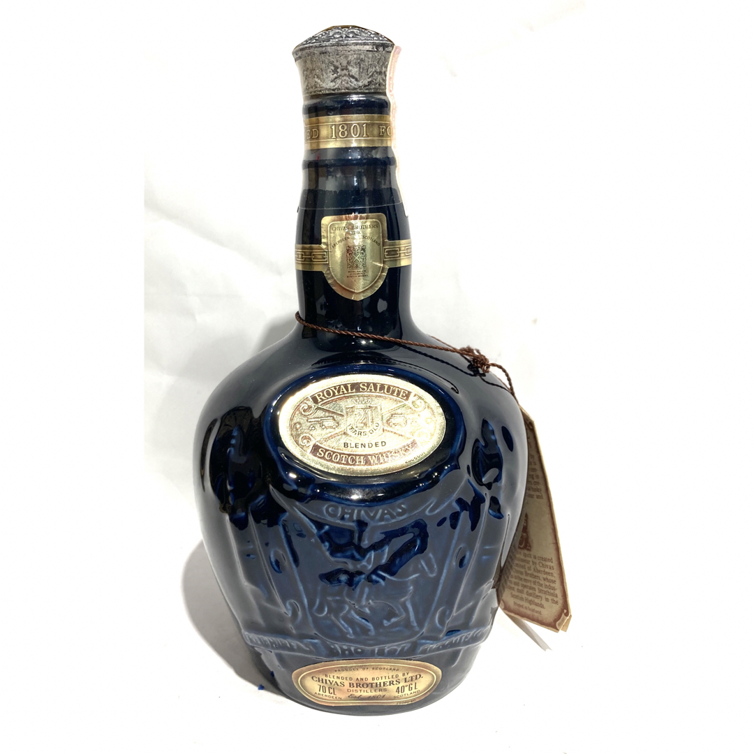 未開栓 ロイヤルサルート ROYAL SALUTE 21年 700ml 青