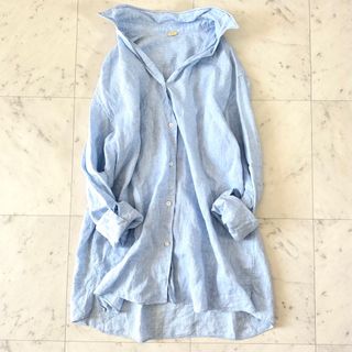 ドゥーズィエムクラス リネン シャツ/ブラウス(レディース/長袖)の通販