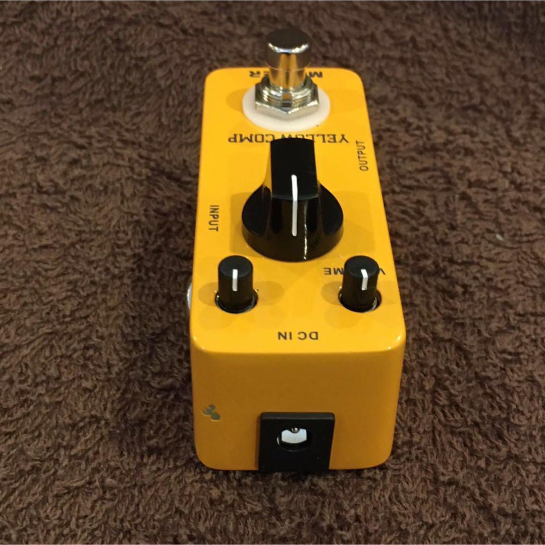 MOOER Yellow Comp ギター ベース コンプレッサー 圧縮 光学式