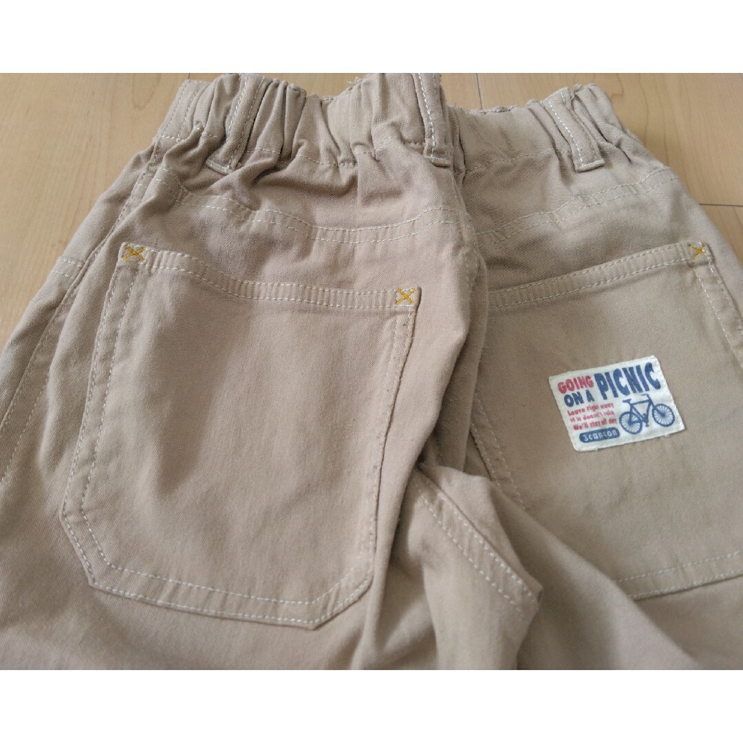 3can4on(サンカンシオン)の3can4on  7分パンツ　130 キッズ/ベビー/マタニティのキッズ服男の子用(90cm~)(パンツ/スパッツ)の商品写真