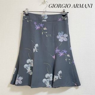 Giorgio Armani - ジョルジオアルマーニ 黒タグデザインスカート40