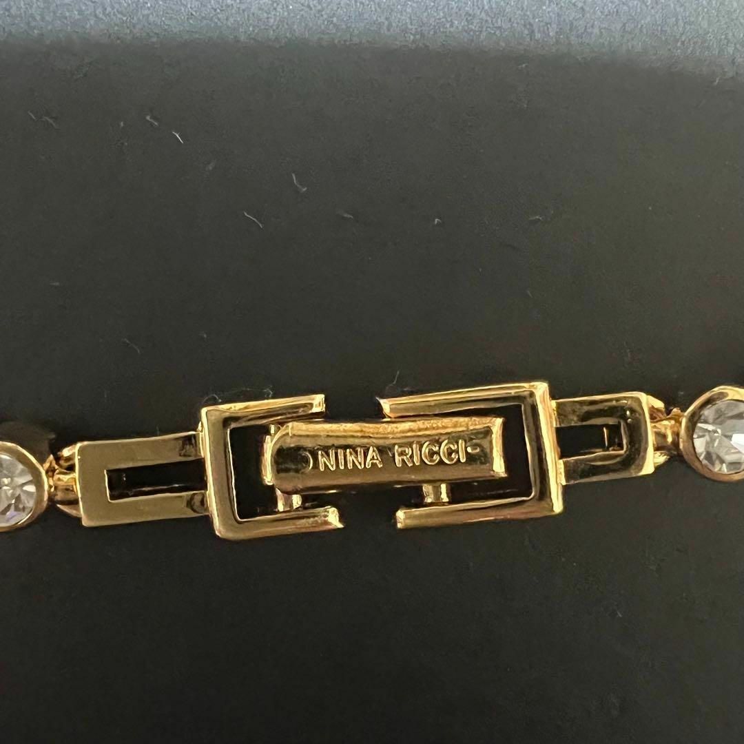 NINA RICCI(ニナリッチ)の【未使用】NINARICCI ニナリッチ  ブレスレット　ゴールド レディースのアクセサリー(ブレスレット/バングル)の商品写真