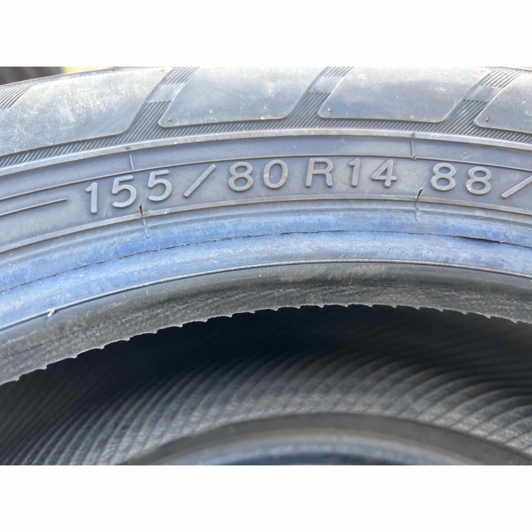 YOKOHAMA 155/80R14 23年製　サマータイヤ 自動車/バイクの自動車(タイヤ)の商品写真