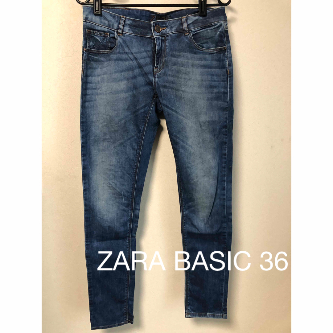 ZARA(ザラ)のZARA BASIC Z1975 DENIM スキニーパンツ36サイズ レディースのパンツ(デニム/ジーンズ)の商品写真