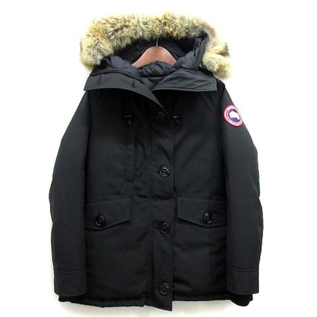 CANADA GOOSE(カナダグース)のカナダグース シャーロット パーカー ダウンジャケット 2300JL 黒 XS レディースのジャケット/アウター(ダウンジャケット)の商品写真