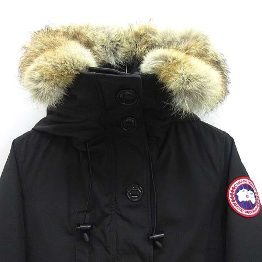 CANADA GOOSE(カナダグース)のカナダグース シャーロット パーカー ダウンジャケット 2300JL 黒 XS レディースのジャケット/アウター(ダウンジャケット)の商品写真