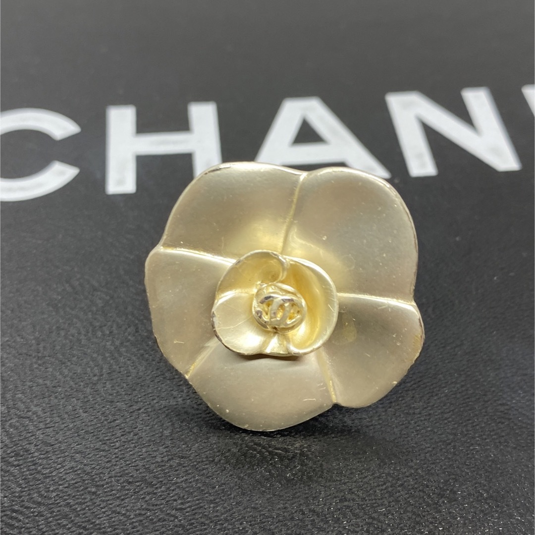 ［正規品］CHANEL カメリア リング　サイズ13号　シルバー系刻印01A