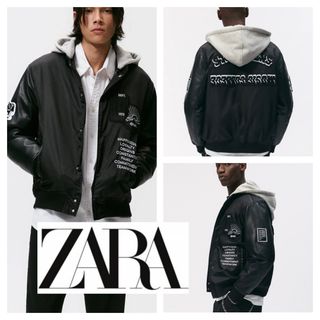 ZARA - 新品タグ付 優様専用 ZARA ボンバージャケット スタジャンの