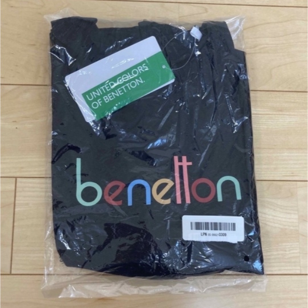 UNITED COLORS OF BENETTON.(ユナイテッドカラーズオブベネトン)のリーボック　ベネトン　レディース　Sサイズ　ブラック　半袖Tシャツ レディースのトップス(Tシャツ(半袖/袖なし))の商品写真