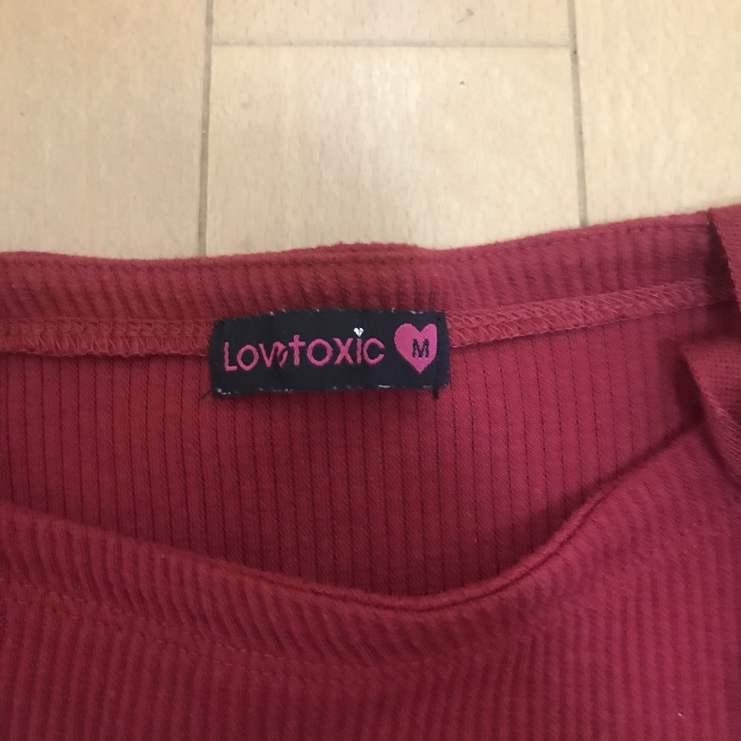 lovetoxic(ラブトキシック)の長袖カットソー150 ラブトキ キッズ/ベビー/マタニティのキッズ服女の子用(90cm~)(Tシャツ/カットソー)の商品写真