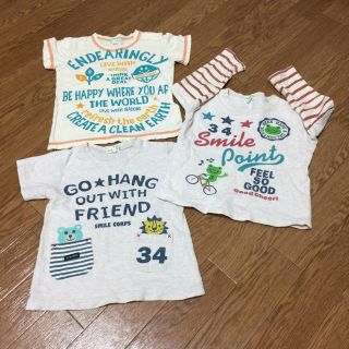 サンカンシオン(3can4on)の95センチセット(Tシャツ/カットソー)