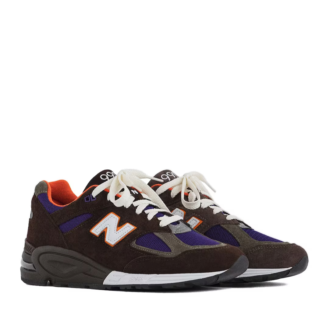 タ　New Balance ニューバランス M990BR2 スニーカー　ブラウン