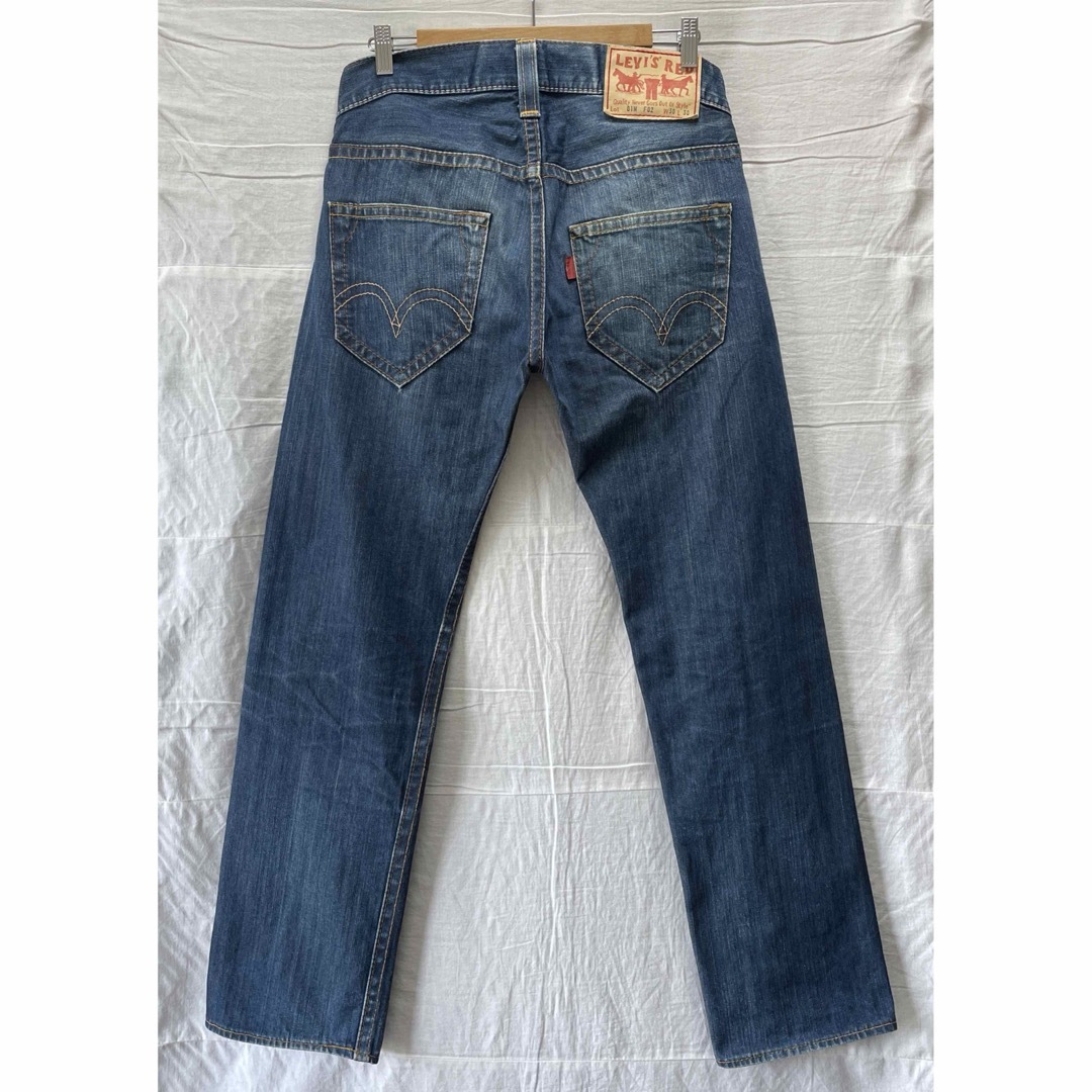 約30cm腿幅2002SS 初期 クロアチア製 LEVI'S RED 01M F02 w30