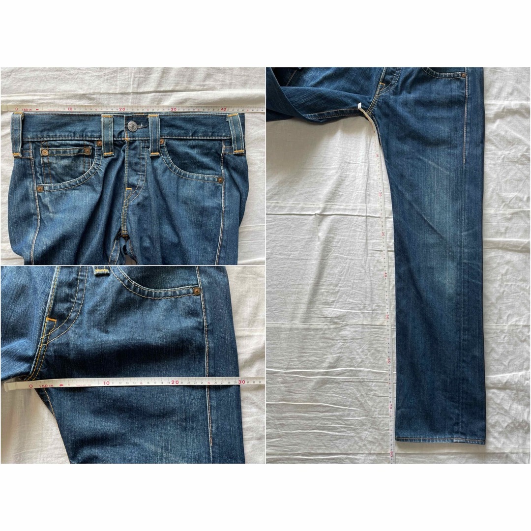 約30cm腿幅2002SS 初期 クロアチア製 LEVI'S RED 01M F02 w30