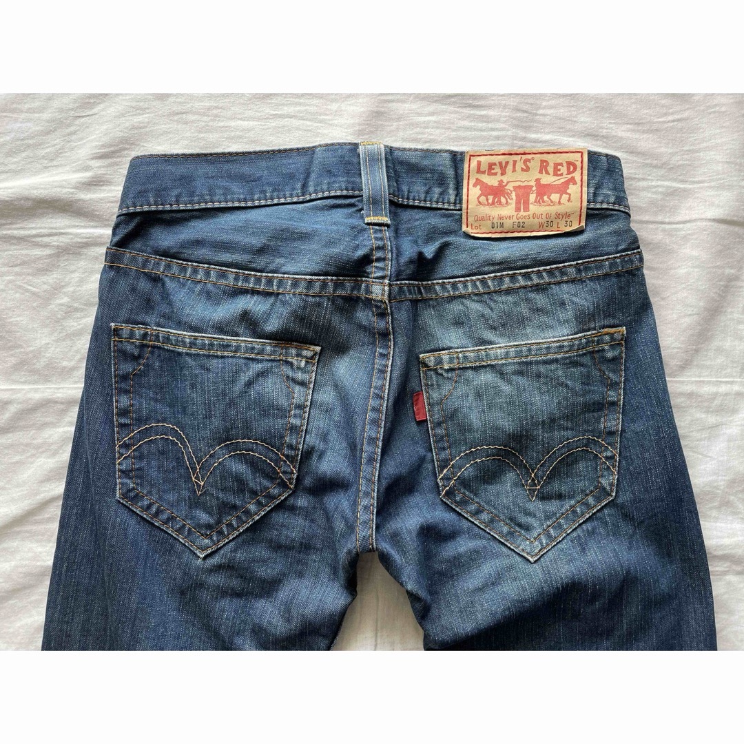 約30cm腿幅2002SS 初期 クロアチア製 LEVI'S RED 01M F02 w30