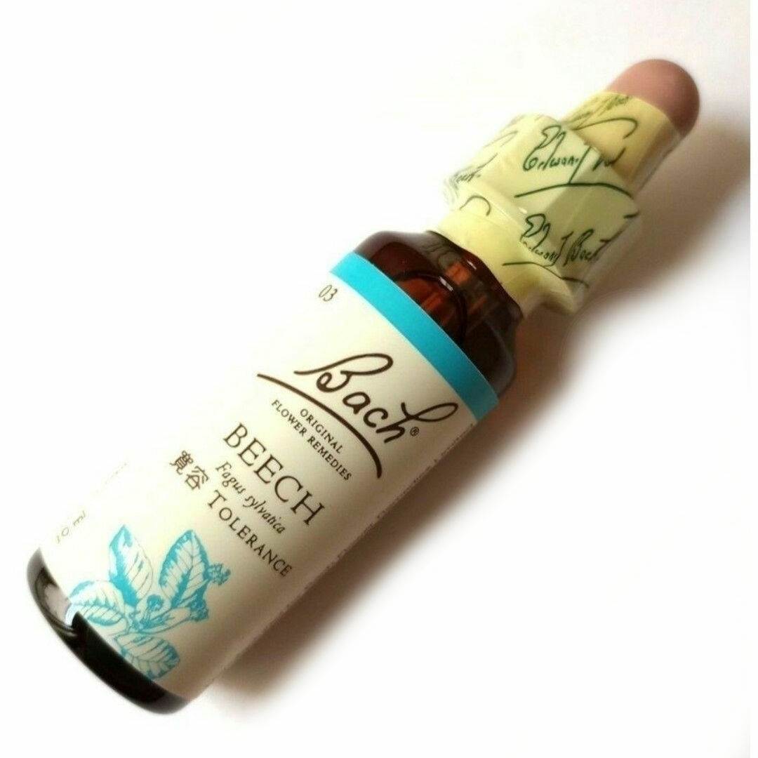 Bach FLOWER REMEDIES(バッチフラワーレメディ)の3.ビーチ(10ml)ノンアルコール バッチフラワーエッセンス Nelson社 コスメ/美容のリラクゼーション(その他)の商品写真