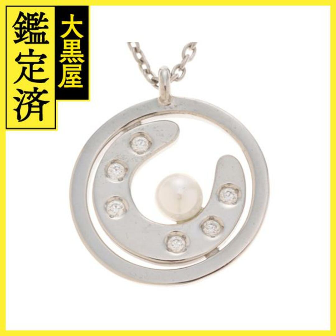 MIKIMOTO - ミキモト　ネックレス　ホースシューネックレス　K18ホワイトゴールド【430】