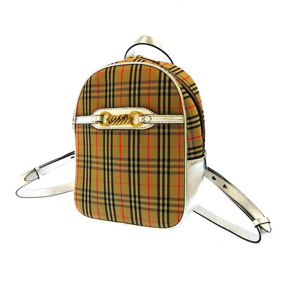 BURBERRY - バーバリー リュック チェック キャンバス 8006412