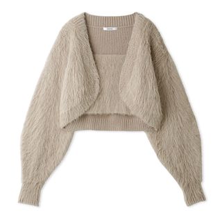 スナイデル(SNIDEL)のsnidel スナイデル ファーライクアンサンブルニットプルオーバー 23aw(ニット/セーター)