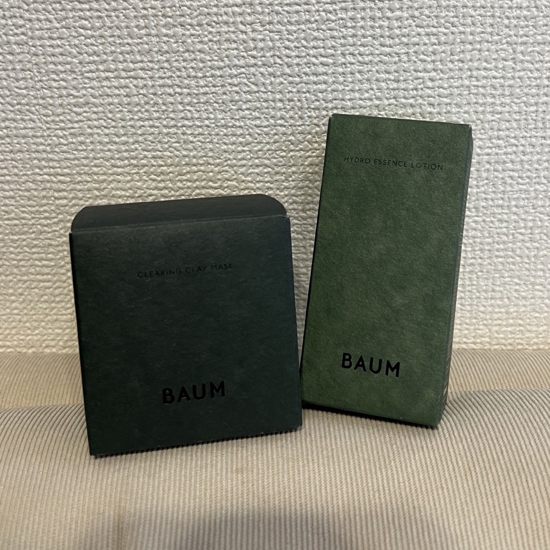 【未使用】BAUM ローション＋クレイマスク