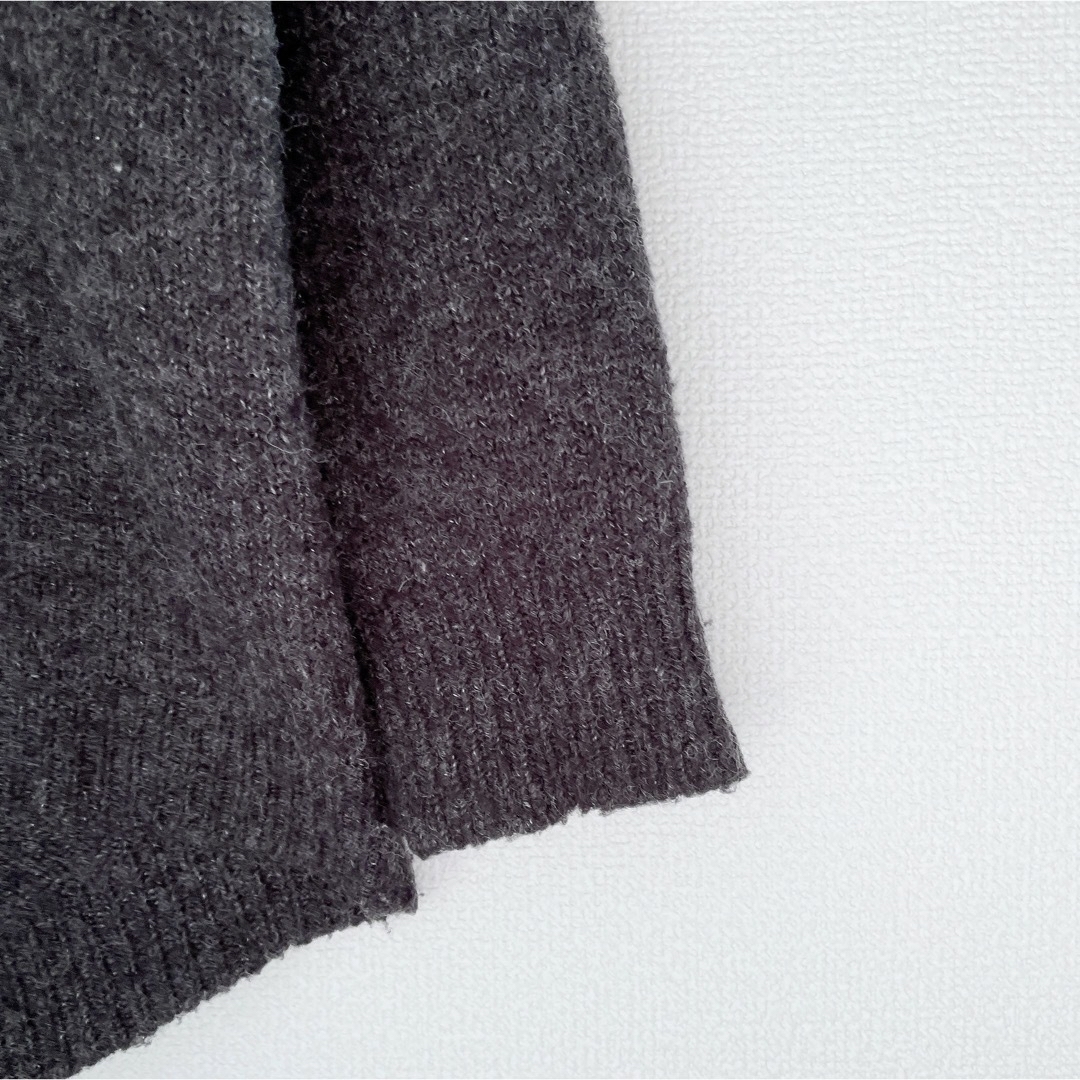 GU(ジーユー)の【GU】ウールブレンドタートルチュニック ニット セーター オーバーサイズ レディースのトップス(ニット/セーター)の商品写真