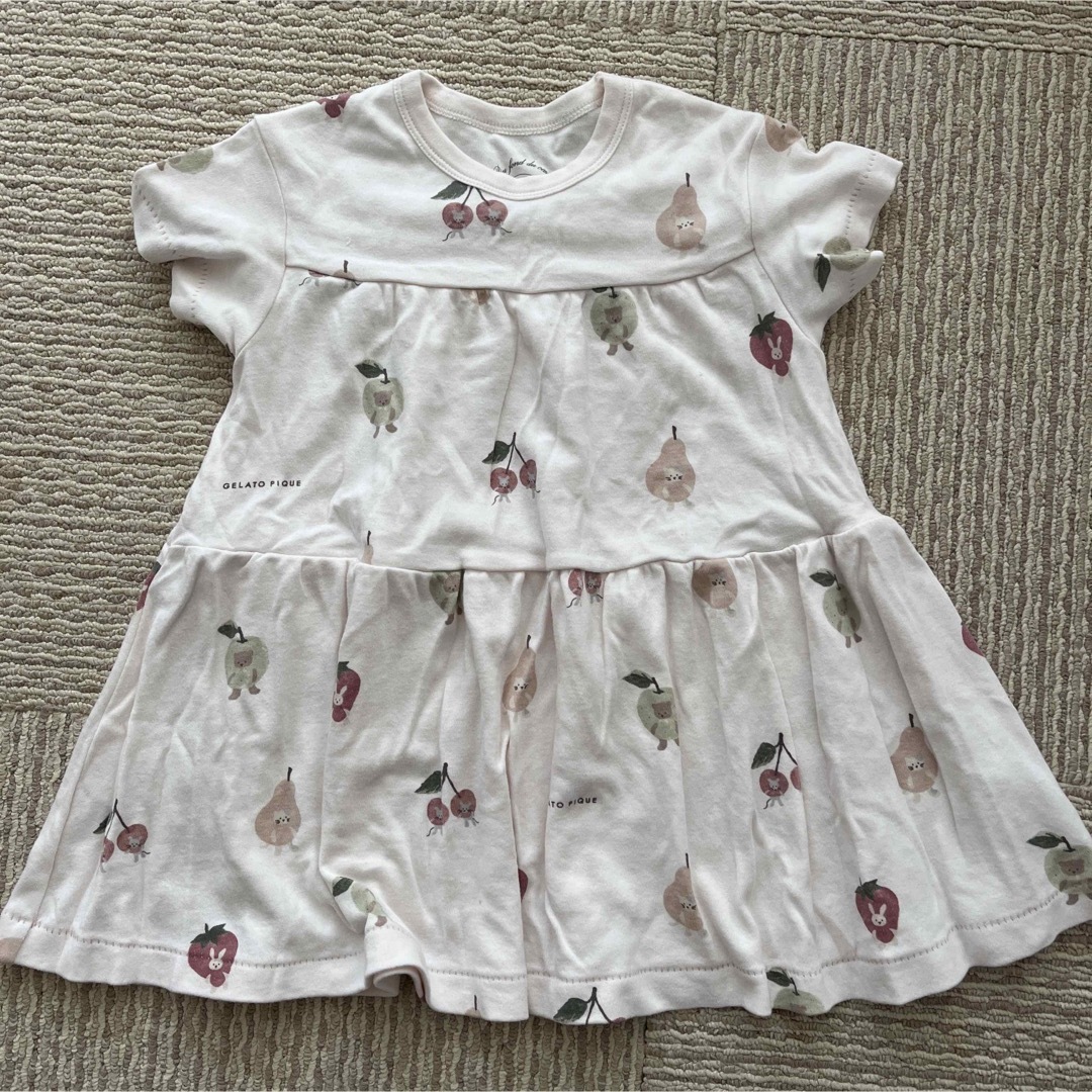 gelato pique(ジェラートピケ)のジェラートピケ　ワンピース　 キッズ/ベビー/マタニティのキッズ服女の子用(90cm~)(ワンピース)の商品写真