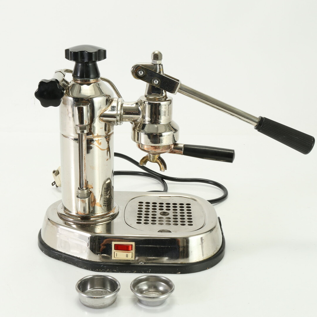 ■美品■LA PAVONI ラ パボーニ■エスプレッソ マシン■EUROPICCOLA■コーヒー メーカー キッチン 家電 ブランド 抽出確認済み EET 1013-E1