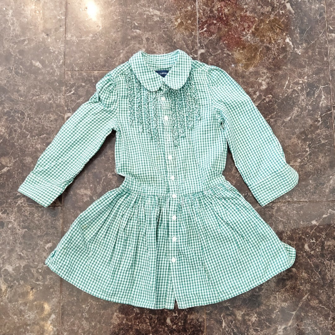 Ralph Lauren(ラルフローレン)のラルフローレン　ワンピース100 キッズ/ベビー/マタニティのキッズ服女の子用(90cm~)(ワンピース)の商品写真