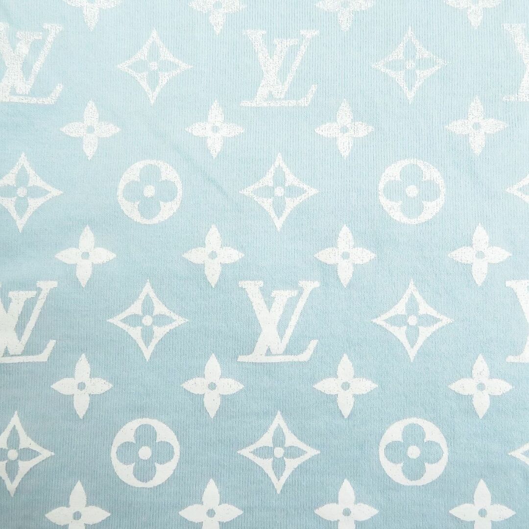 美品□2023年製 LOUIS VUITTON/ルイヴィトン 1AATQM LVSE モノグラムグラディエント 半袖Tシャツ/カットソー ブルーシエル L 伊製 正規品 3