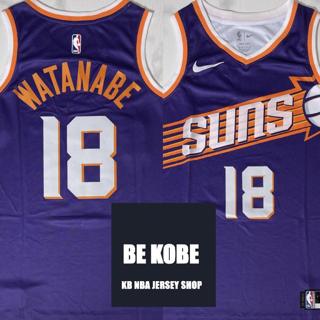 NBA 渡邊雄太 サンズジャージユニフォームM/KOBEコービーカリー-