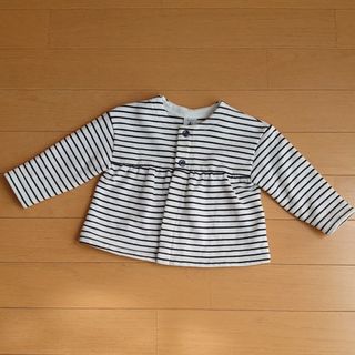 プチバトー(PETIT BATEAU)のPETIT BATEAU 74cm カーディガン 上着 ジャケット 秋冬物(ジャケット/コート)