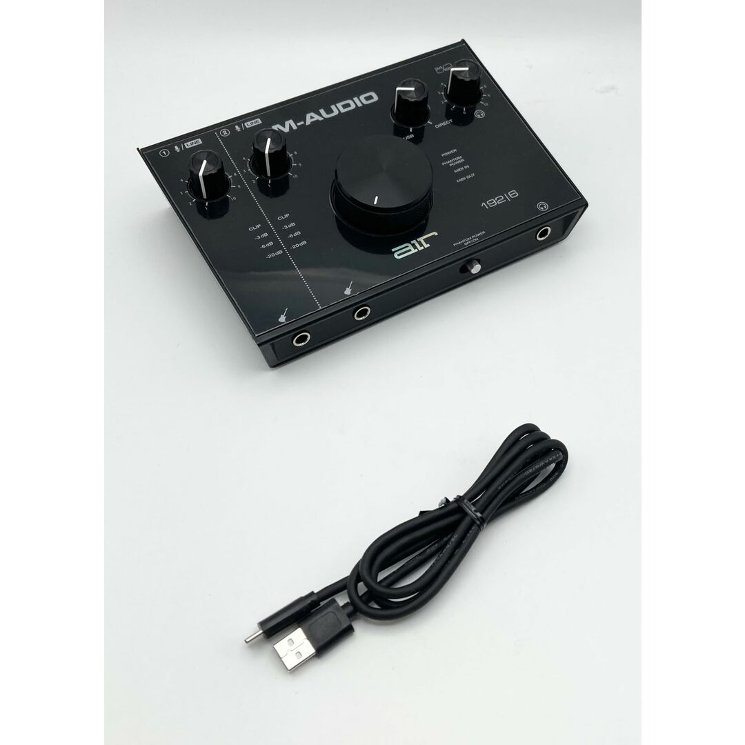 2イン　M-Audio　USB-C　オーディオインターフェース　192|6の通販　by　123shop｜ラクマ
